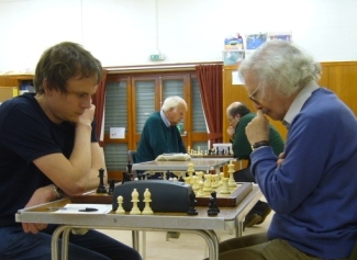 Steve Mellor (left) faces Nick harris in the final