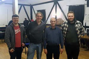 Worcester players at Hereford simultaneous