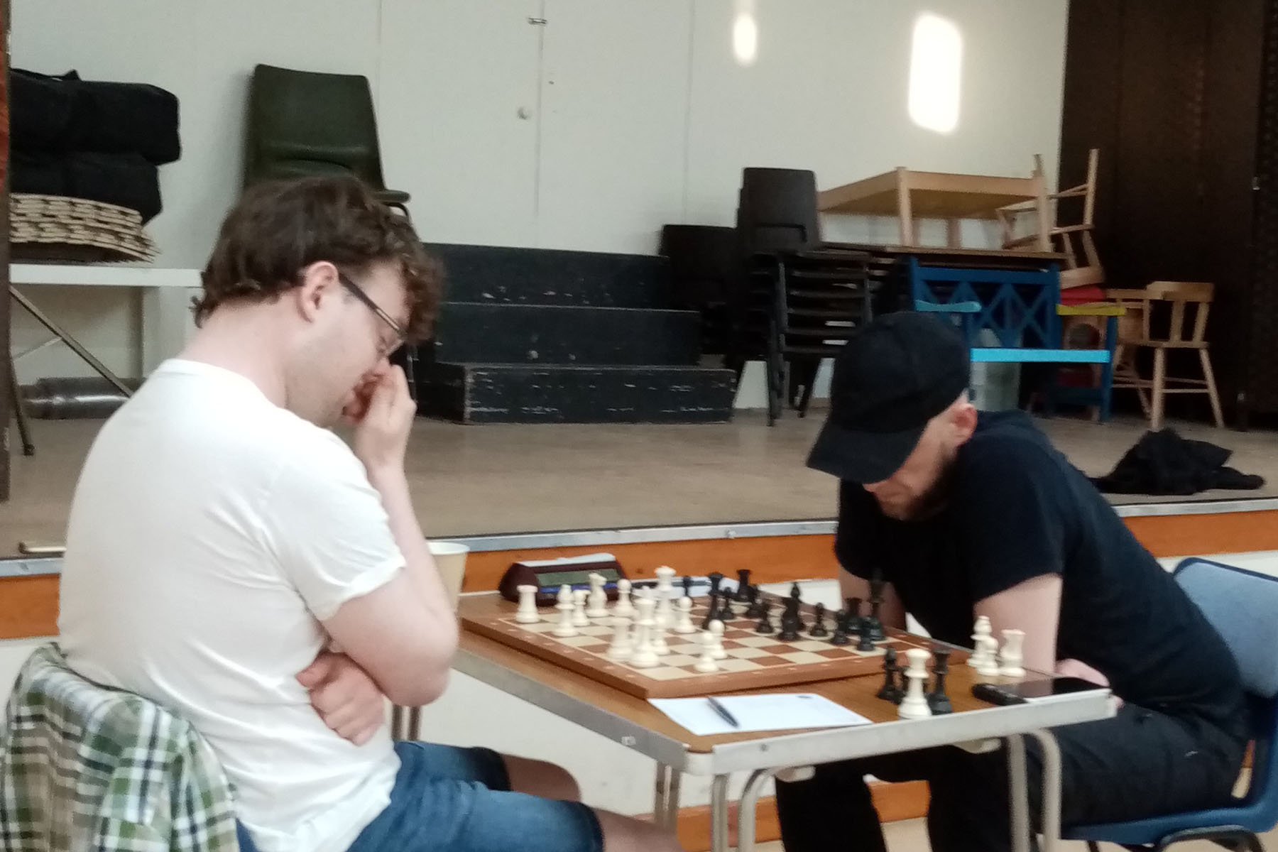 Round 1 of the club championship final