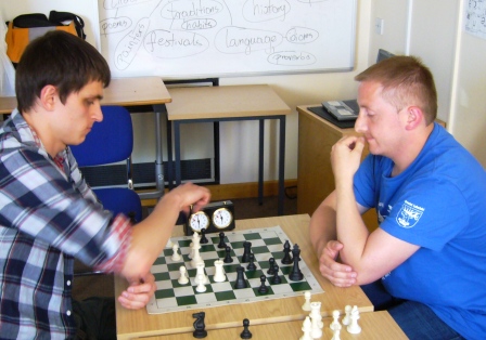 Pavel Besedin vs Toasz Sygnowski in the play-off for the title.